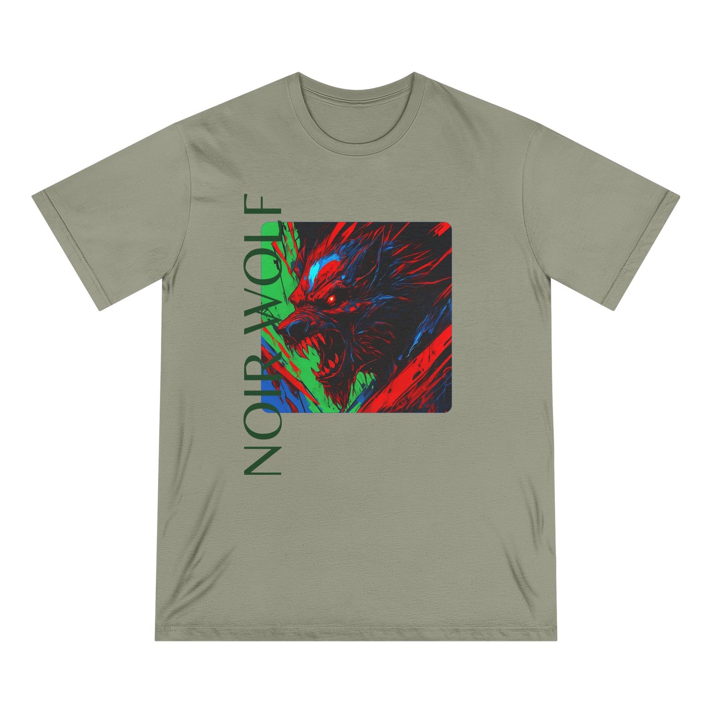 Edgy Graphic T-Shirt - "Noir Wolf" & "Little Boy" Design