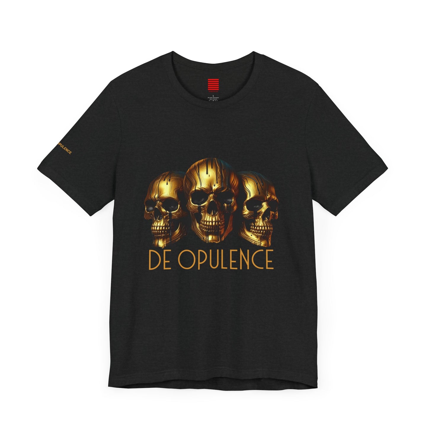 Unisex Jersey Short Sleeve Tee - De Opulence & Noir Vote Design
