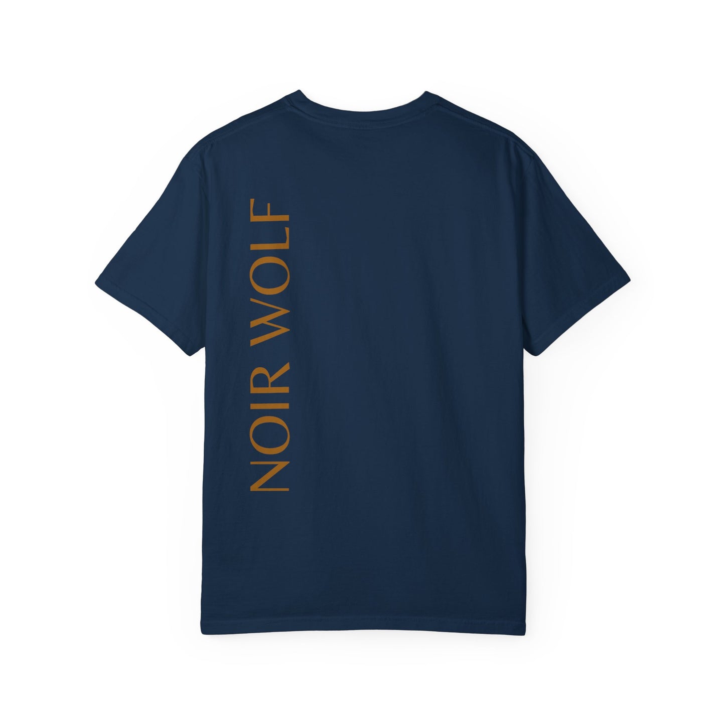 Unisex Garment-Dyed T-shirt Noir Wolf by De opulence