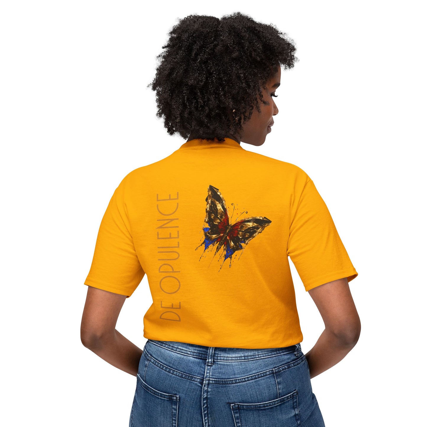Colorful Butterfly Art Unisex T-Shirt - Unique Graphic Tee for Nature Lovers