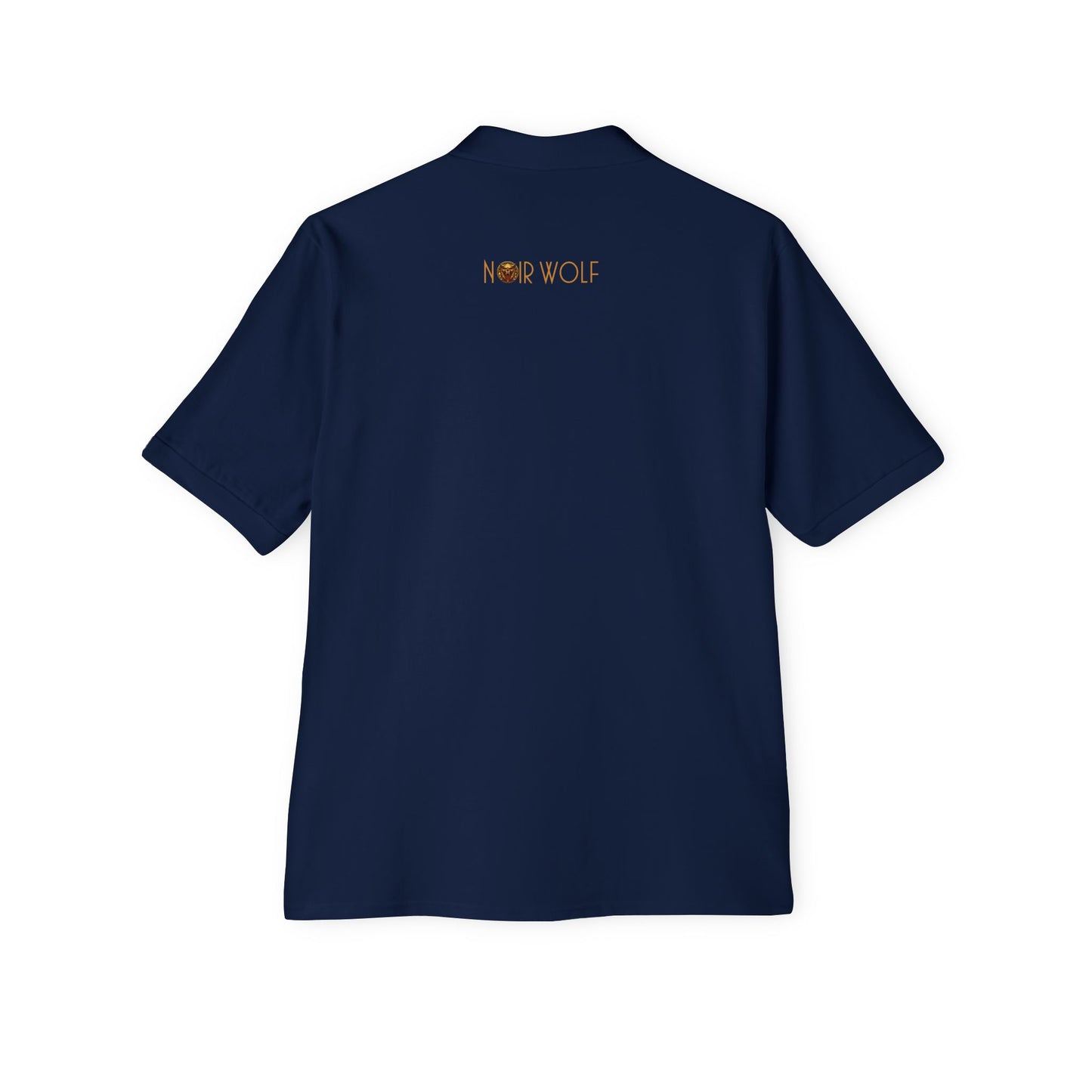 Men's Piqué Polo De Opulence by Noir Wolf