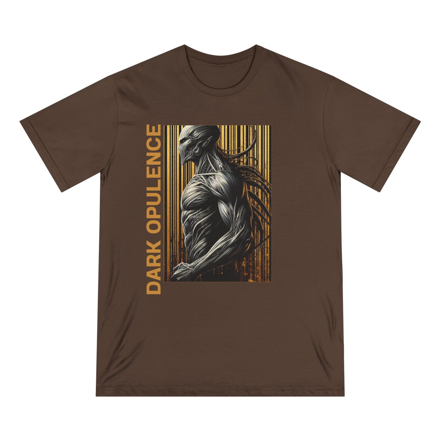Dark Opulence Graphic Organic T-Shirt - Edgy Art Design for Unique Style