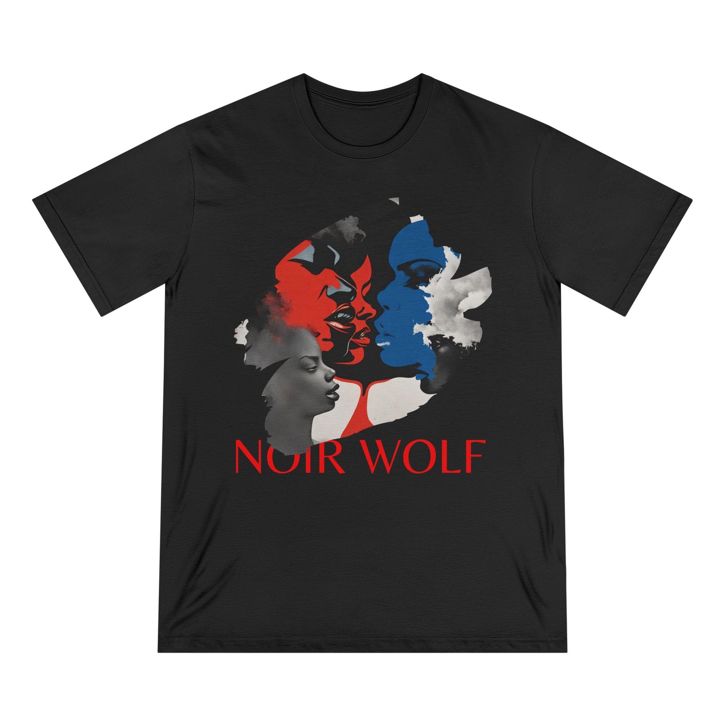 Organic Staple T-shirt NOIR WOLF