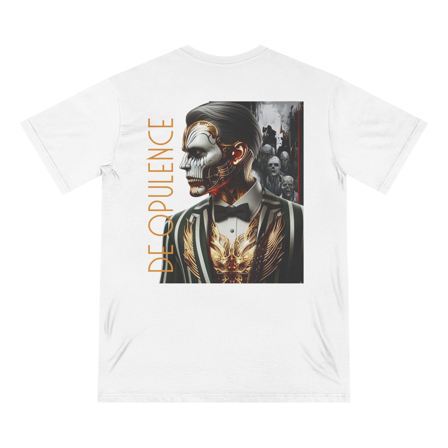 Noir Wolf & Decadence Graphic T-Shirt - Edgy Streetwear for Bold Fashion Enthusiasts