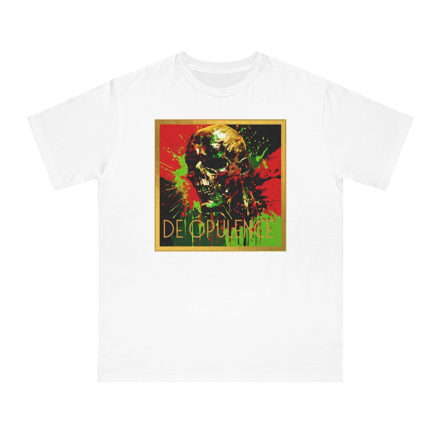 Vibrant Art-Inspired Organic Unisex Classic T-Shirt – 'DE OPULENCE' & 'NOIR WOLF' Designs