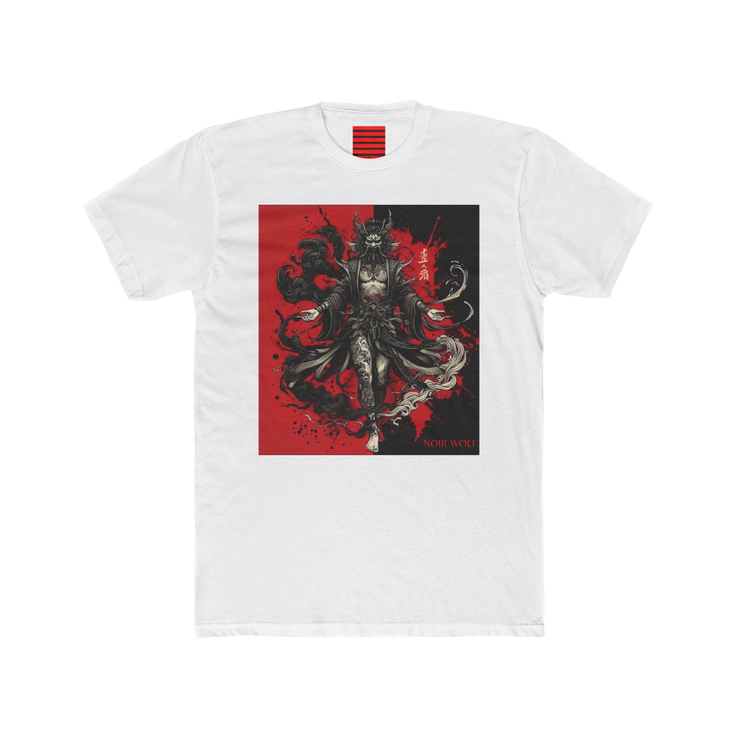 T-Shirt - De Opulence Regal Horrors Unisex Cotton Crew Tee Solid White