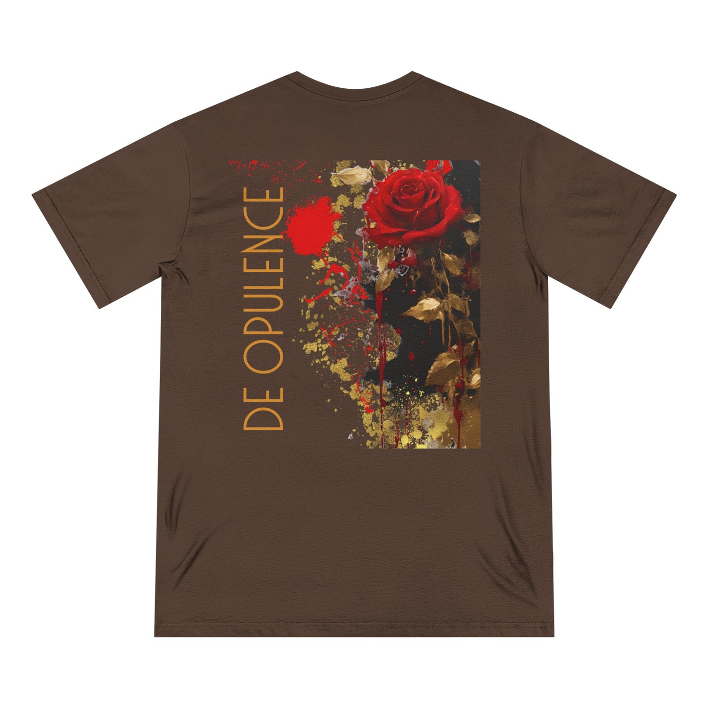 Dark Opulence Graphic Organic T-Shirt - Edgy Art Design for Unique Style
