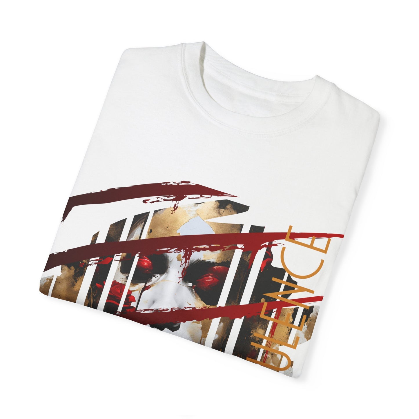 Unisex Garment-Dyed T-shirt De Opulence by Noir Wolf