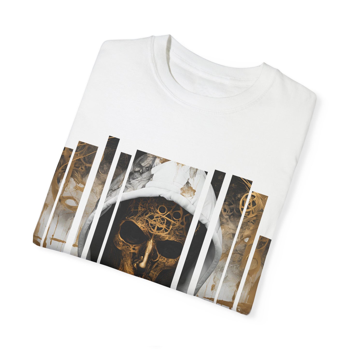 Unisex Garment-Dyed T-shirt De Opluence by Noir Wolf
