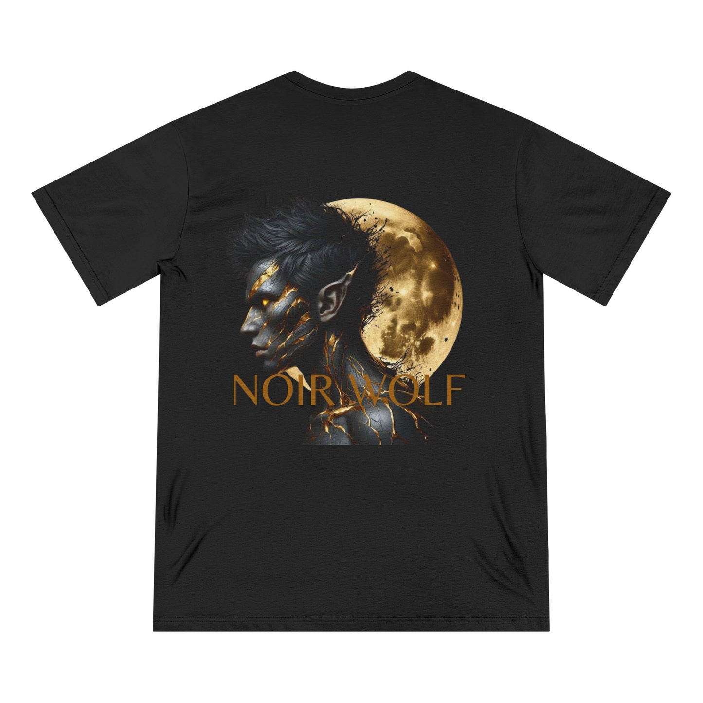 De Opulence & Noir Wolf Graphic T-Shirt - Unisex Organic Cotton Tee