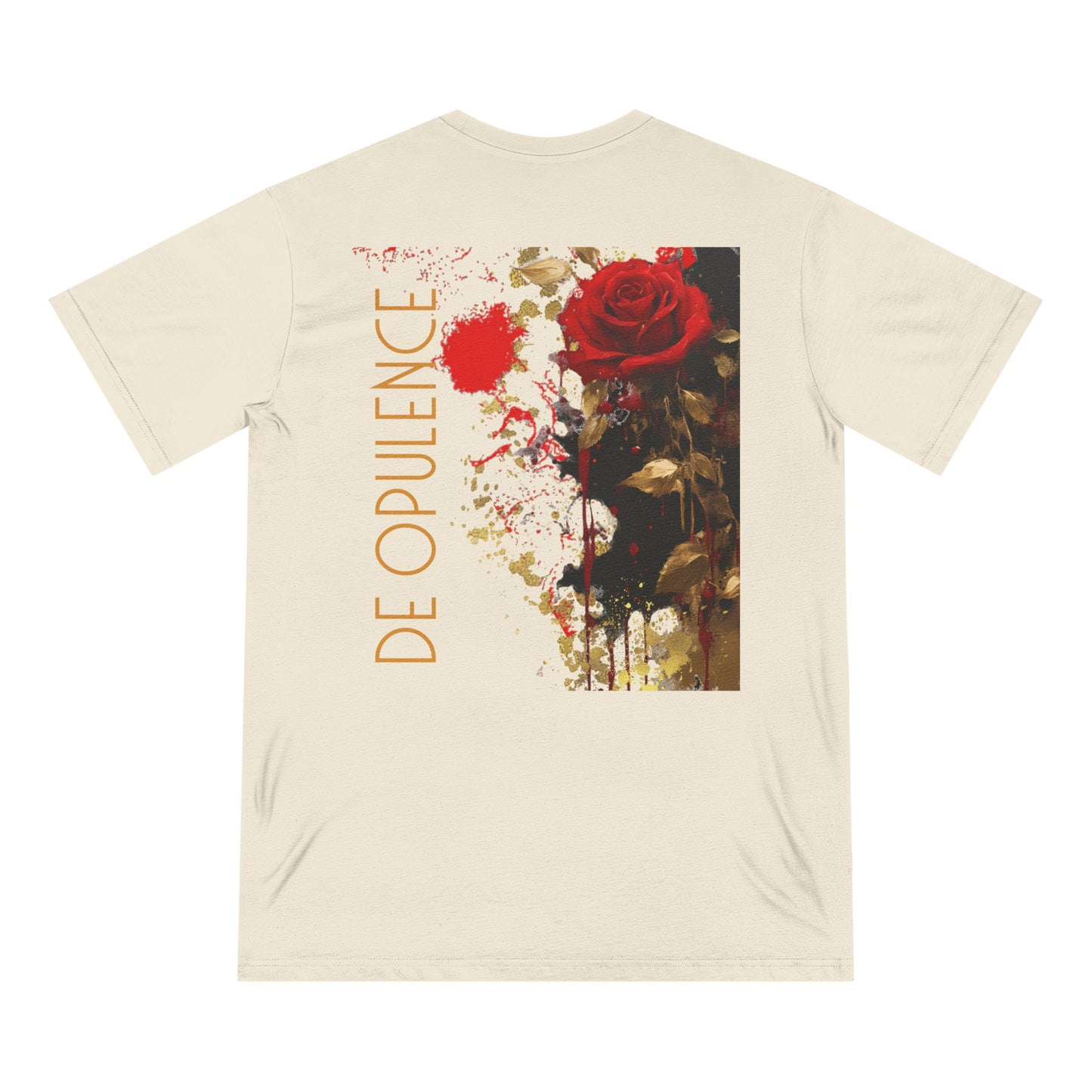 Dark Opulence Graphic Organic T-Shirt - Edgy Art Design for Unique Style
