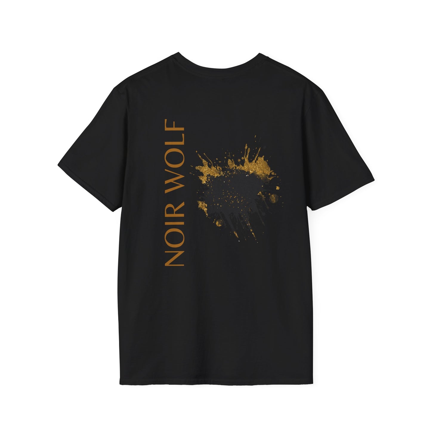 Artistic Unisex T-Shirt - 'De Opulence' & 'Noir Wolf' Design