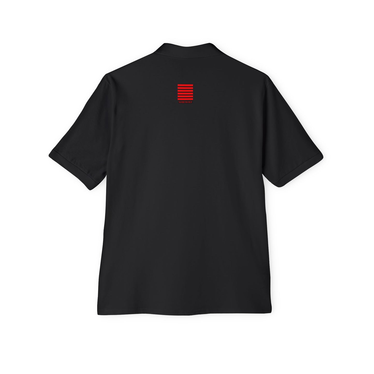 Men's Piqué Polo De Opulence by Noir Wolf