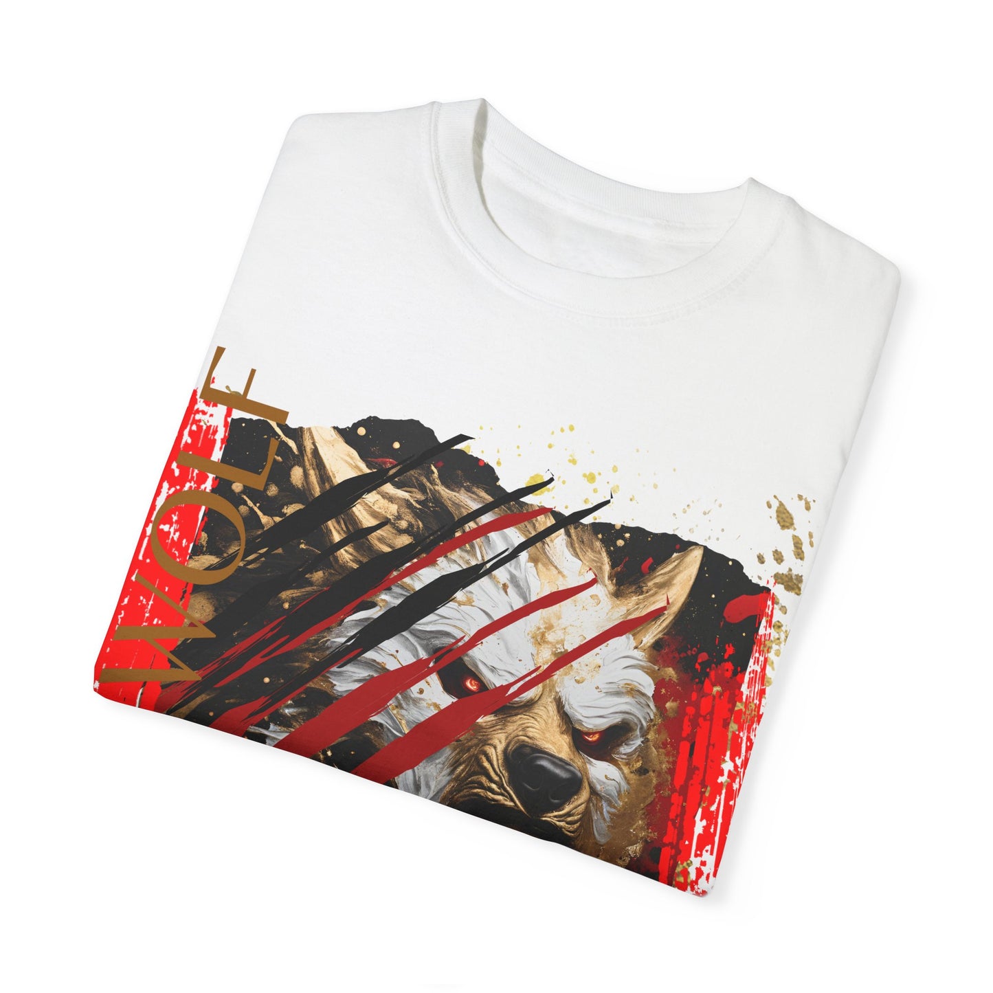 Unisex Garment-Dyed T-shirt De Opulence by Noir Wolf