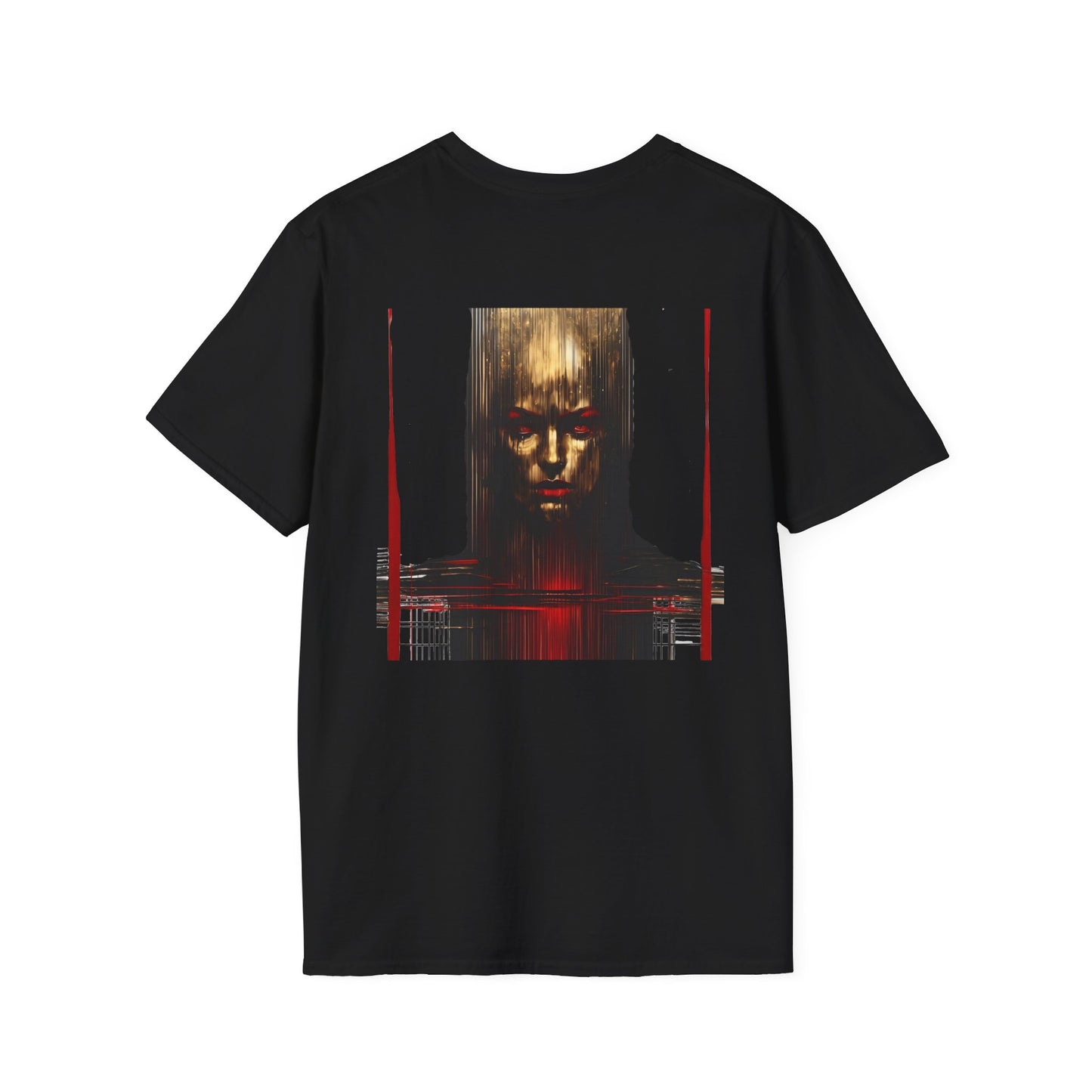 Artistic Unisex Softstyle T-Shirt - Unique Graphic Design