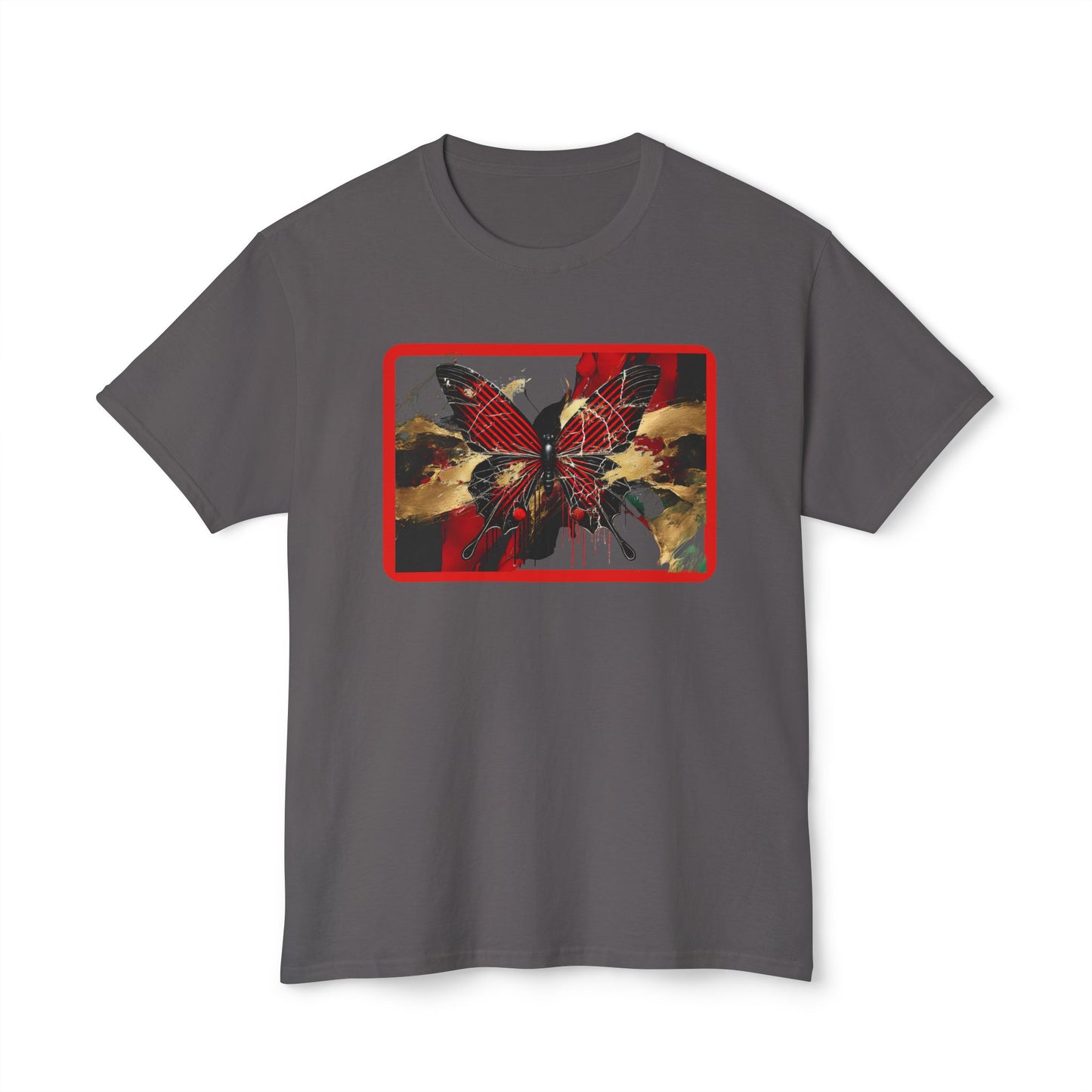 Colorful Butterfly Art Unisex T-Shirt - Unique Graphic Tee for Nature Lovers