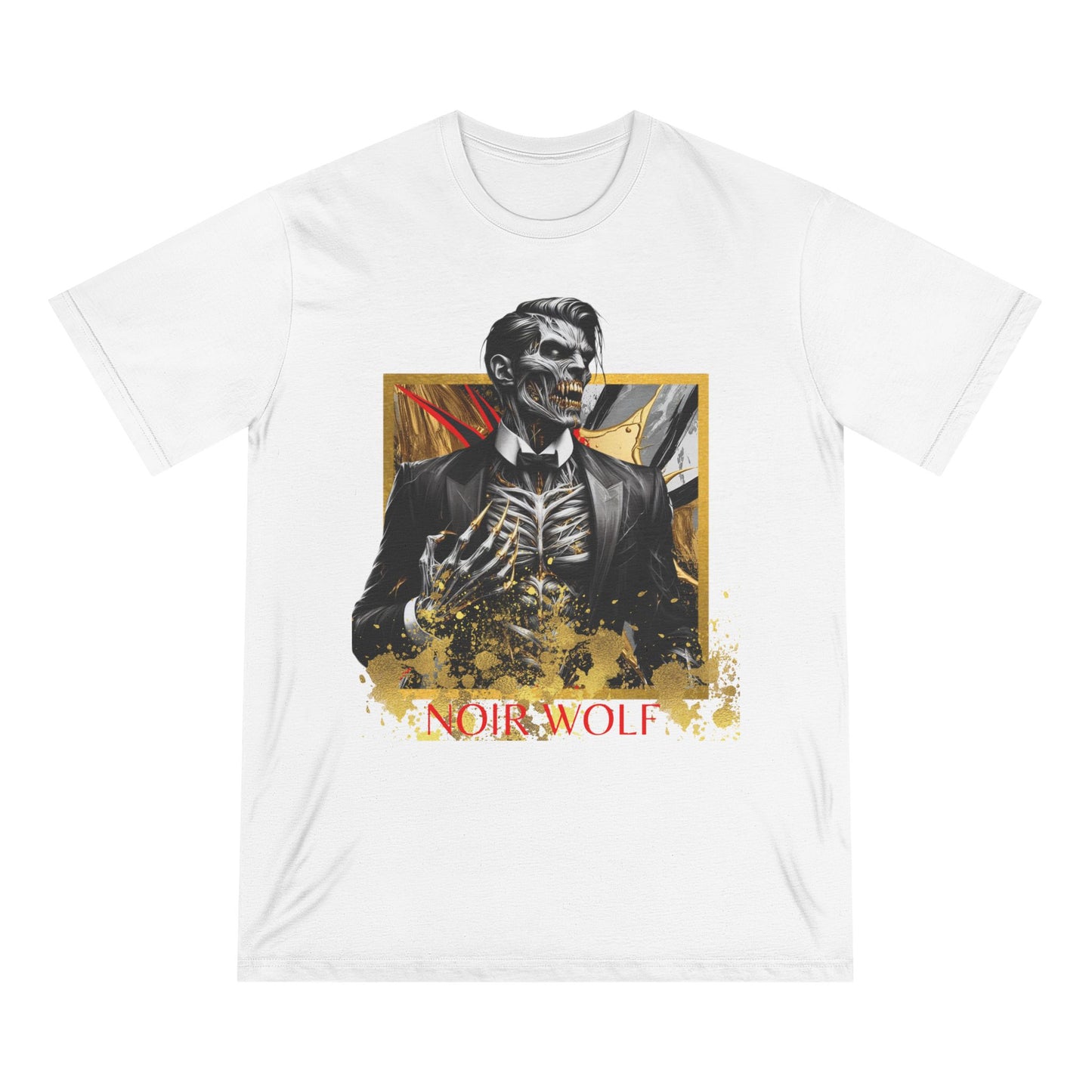 Artistic Skeleton & Opulence Graphic T-Shirt for Trendsetters