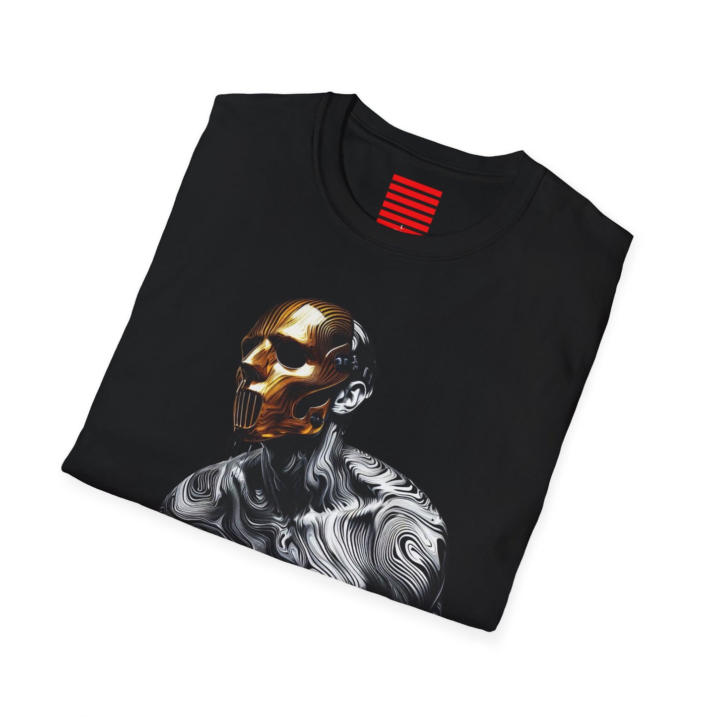 Artistic Unisex T-Shirt - 'De Opulence' & 'Noir Wolf' Design