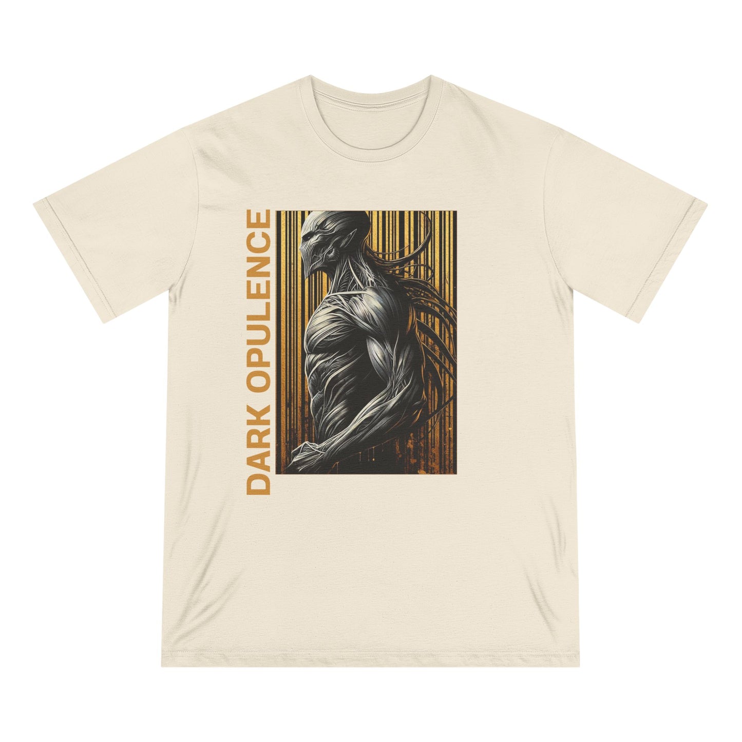 Dark Opulence Graphic Organic T-Shirt - Edgy Art Design for Unique Style