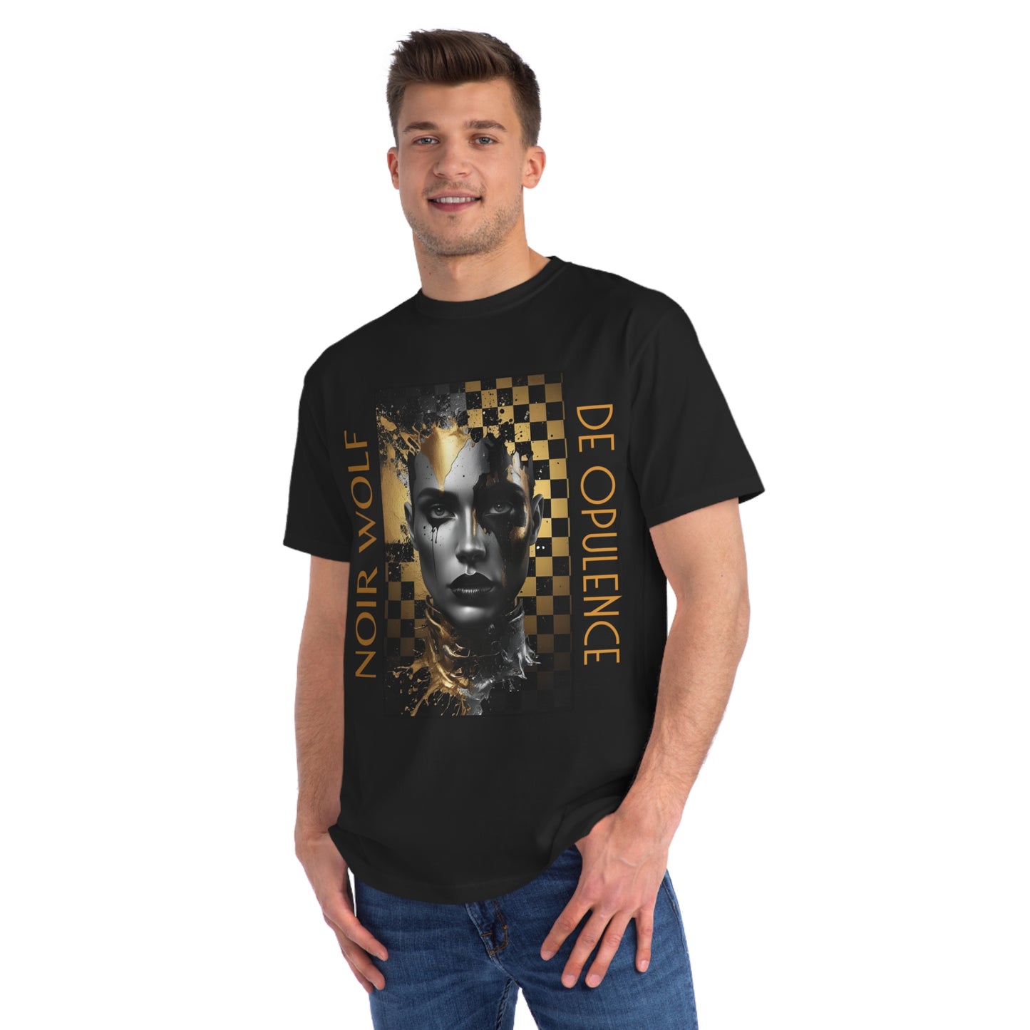 Noir Wolf Classic T-Shirt - Unisex Art Tee with Bold Skull Designs
