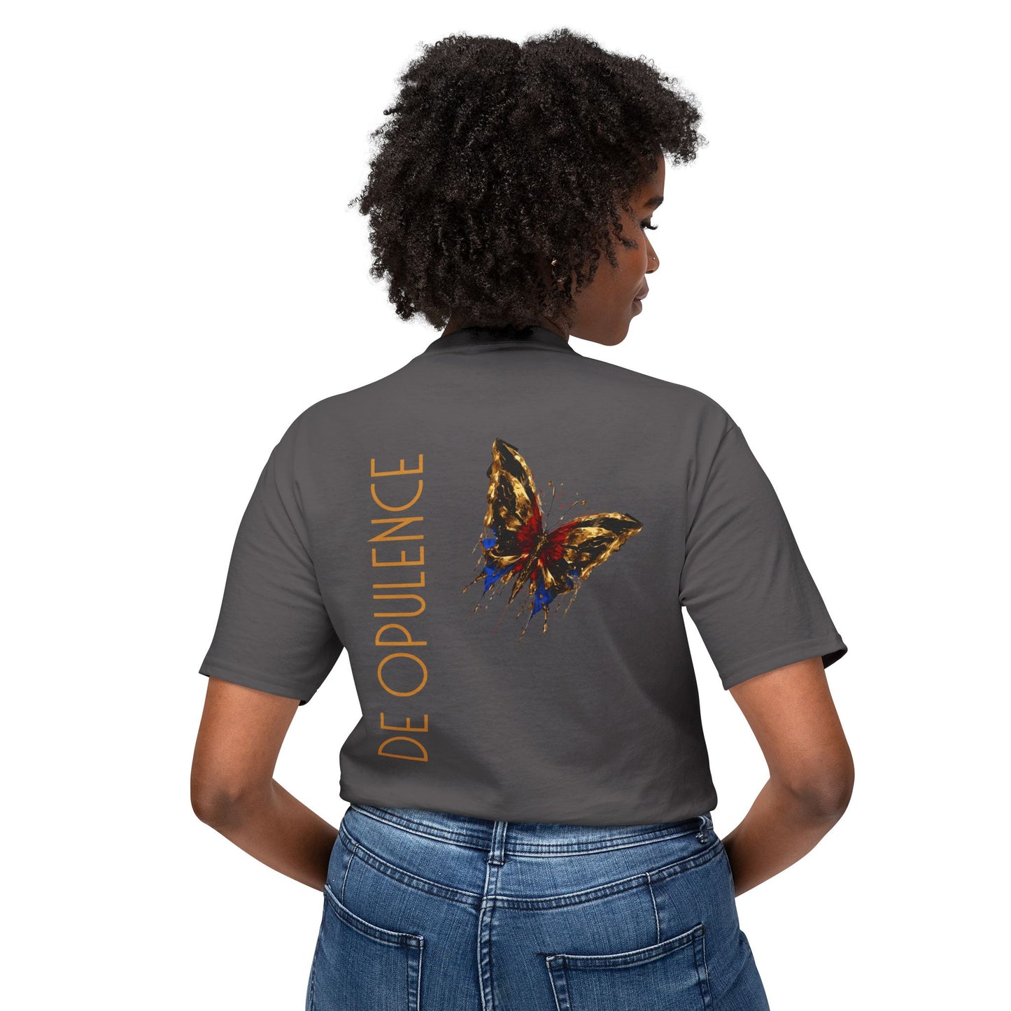 Colorful Butterfly Art Unisex T-Shirt - Unique Graphic Tee for Nature Lovers