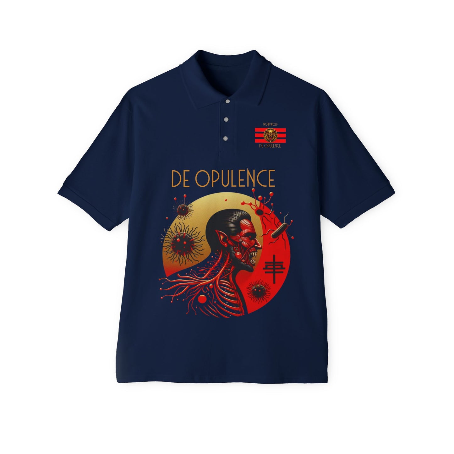 Men's Piqué Polo De Opulence J. Navy