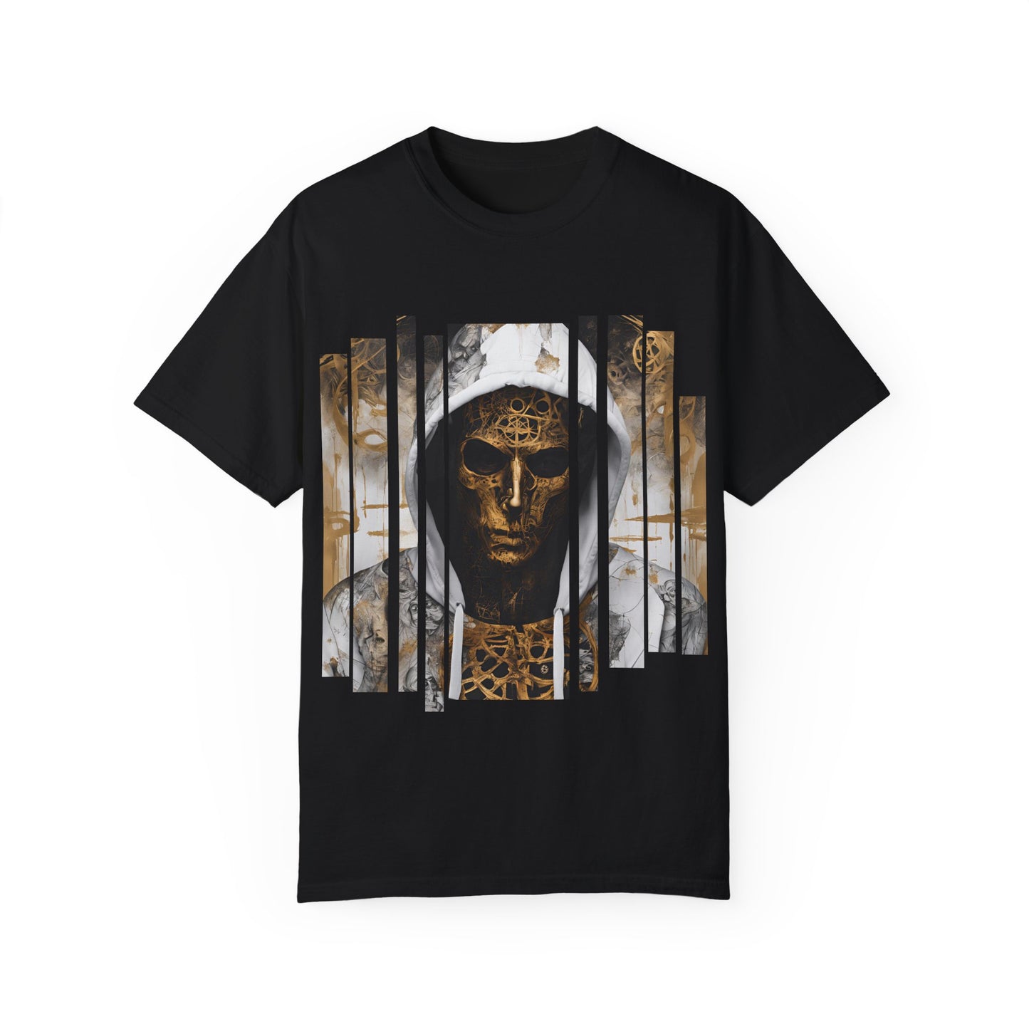 Unisex Garment-Dyed T-shirt De Opluence by Noir Wolf