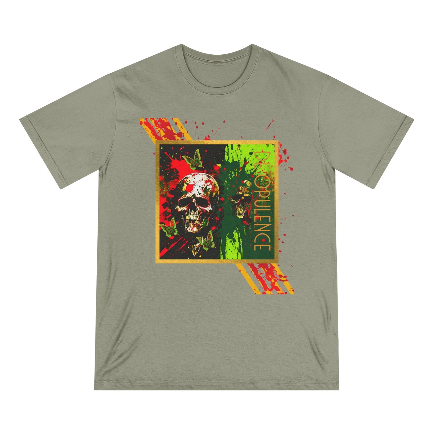 Artistic Statement Organic T-Shirt - 'Opulence' & 'Noir Wolf' Graphic Tee