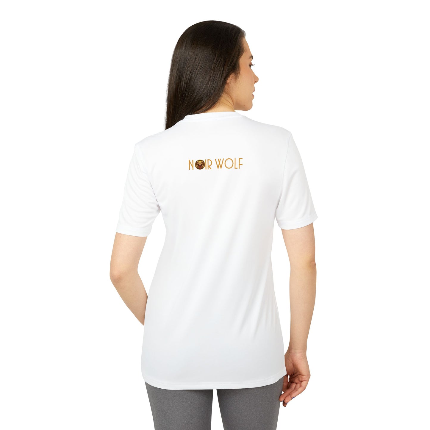 adidas Unisex Sport T-shirt De Opulence by Noir Wolf the style of grace