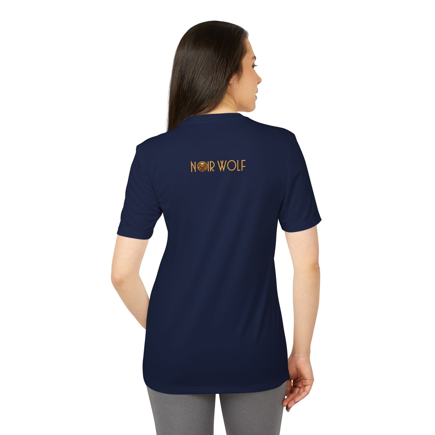 adidas Unisex Sport T-shirt De Opulence by Noir Wolf the style of grace