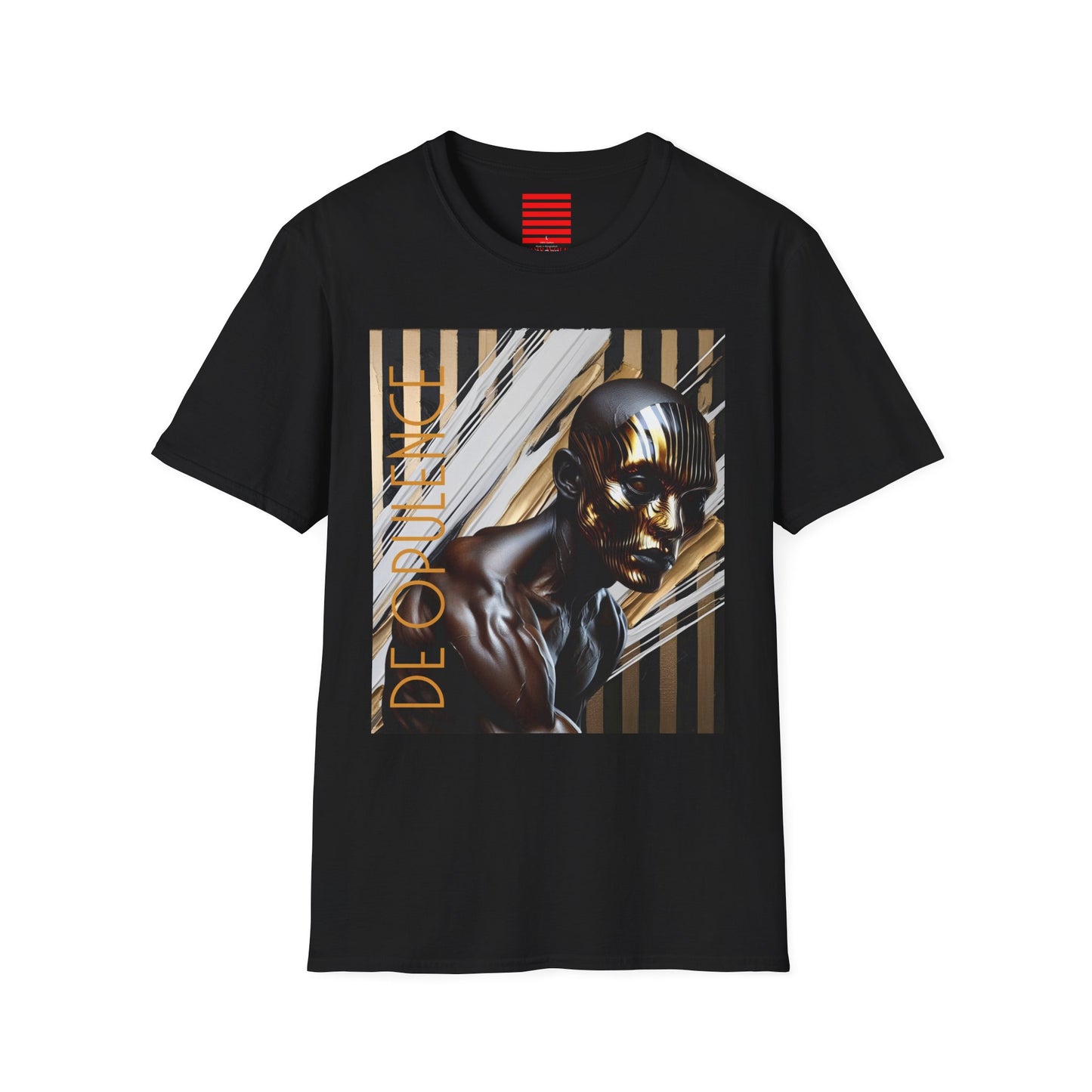 Noir Wolf Graphic T-Shirt - Softstyle Unisex Tee with Bold Design