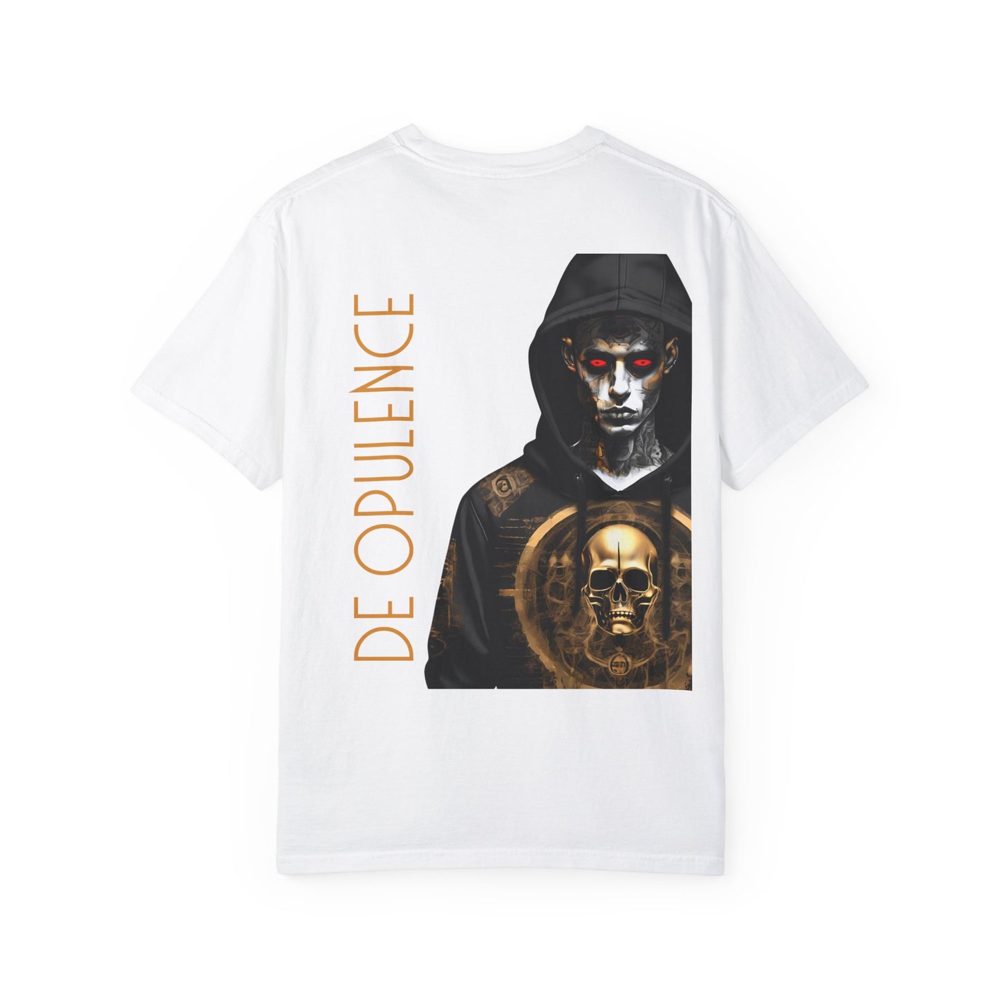 Unisex Garment-Dyed T-shirt De Opluence by Noir Wolf