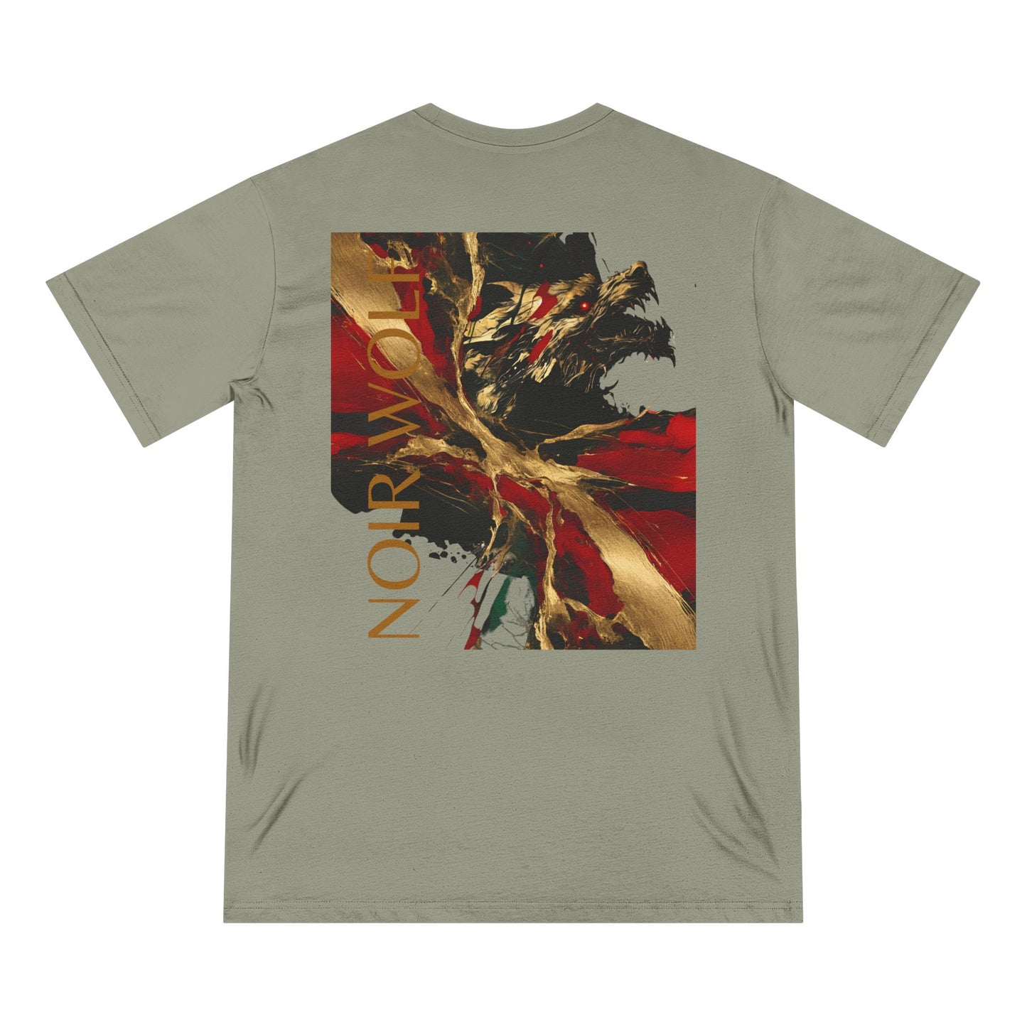 Artistic Statement Organic T-Shirt - 'Opulence' & 'Noir Wolf' Graphic Tee