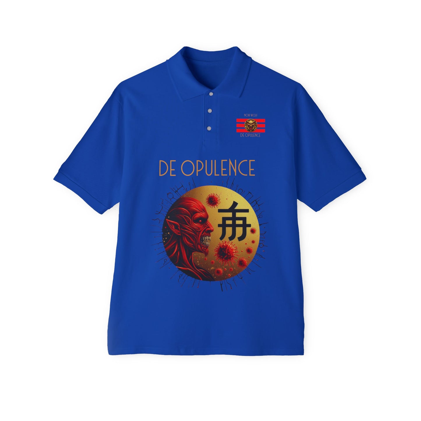 Men's Piqué Polo De Opulence Royal
