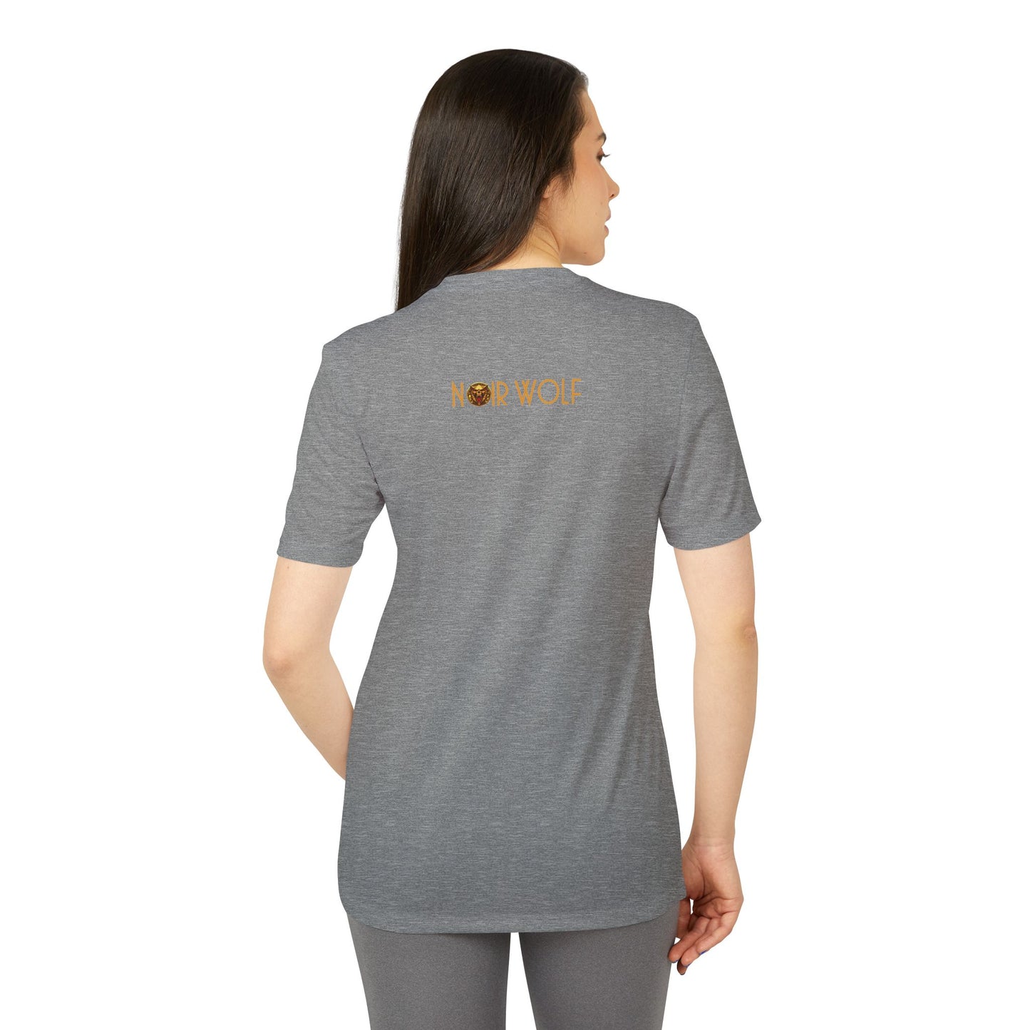adidas Unisex Sport T-shirt De Opulence by Noir Wolf the style of grace