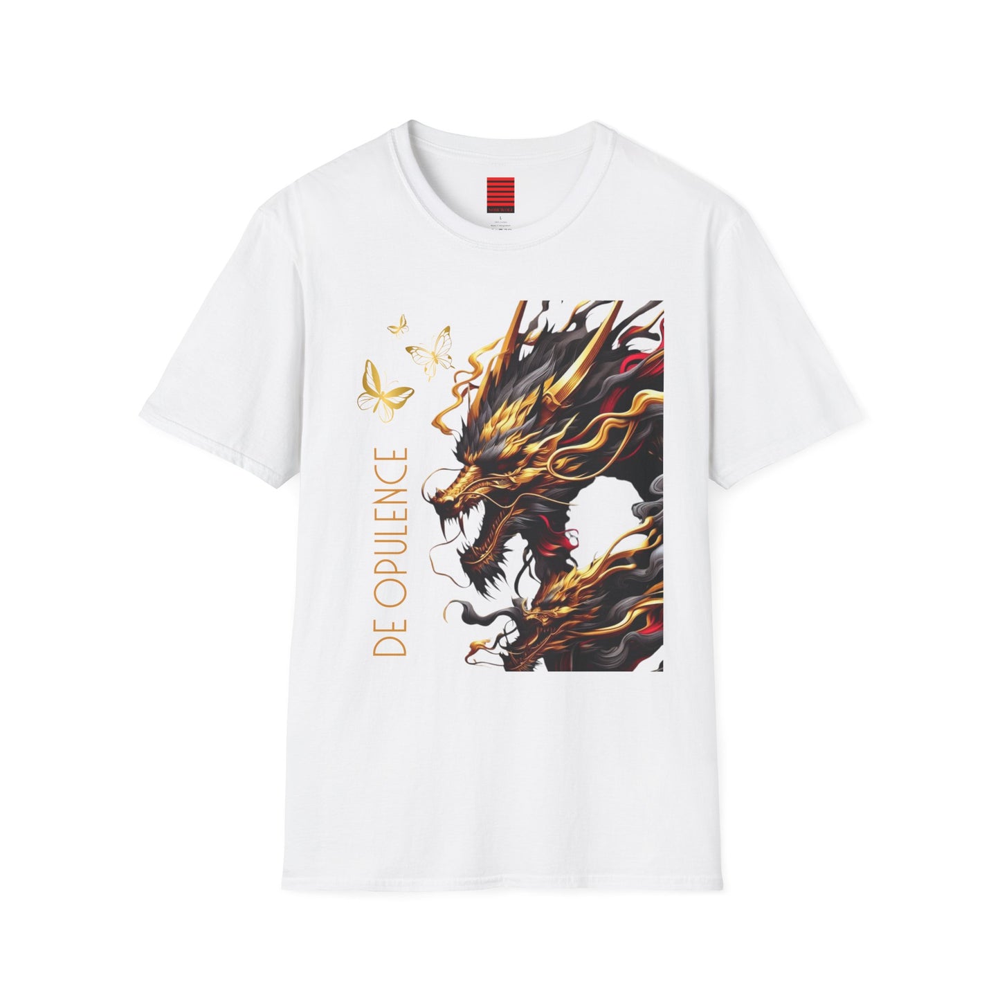Dragon & Skull Unisex T-Shirt | Graphic Tee for Anime Lovers, Casual Wear, Gift for Halloween, Birthday, and Dragon Fans