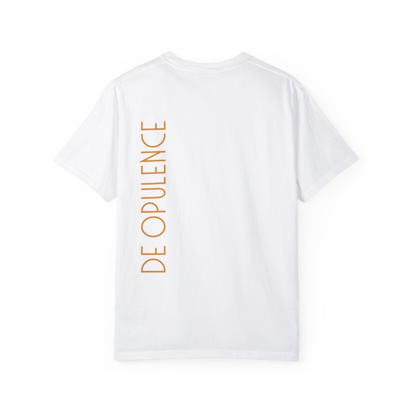 Unisex Garment-Dyed T-shirt NOIR WOLF DE OPULENCE