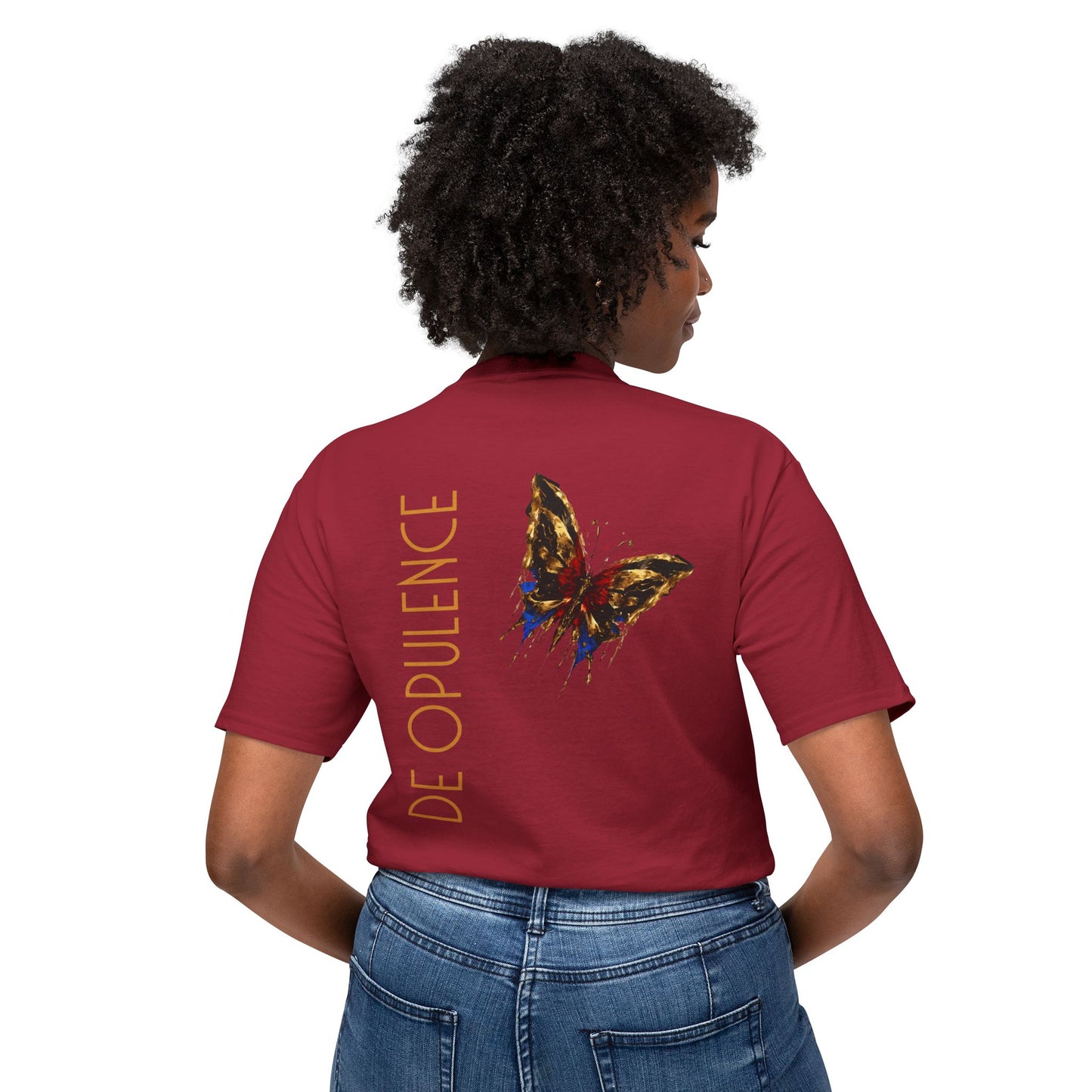 Colorful Butterfly Art Unisex T-Shirt - Unique Graphic Tee for Nature Lovers