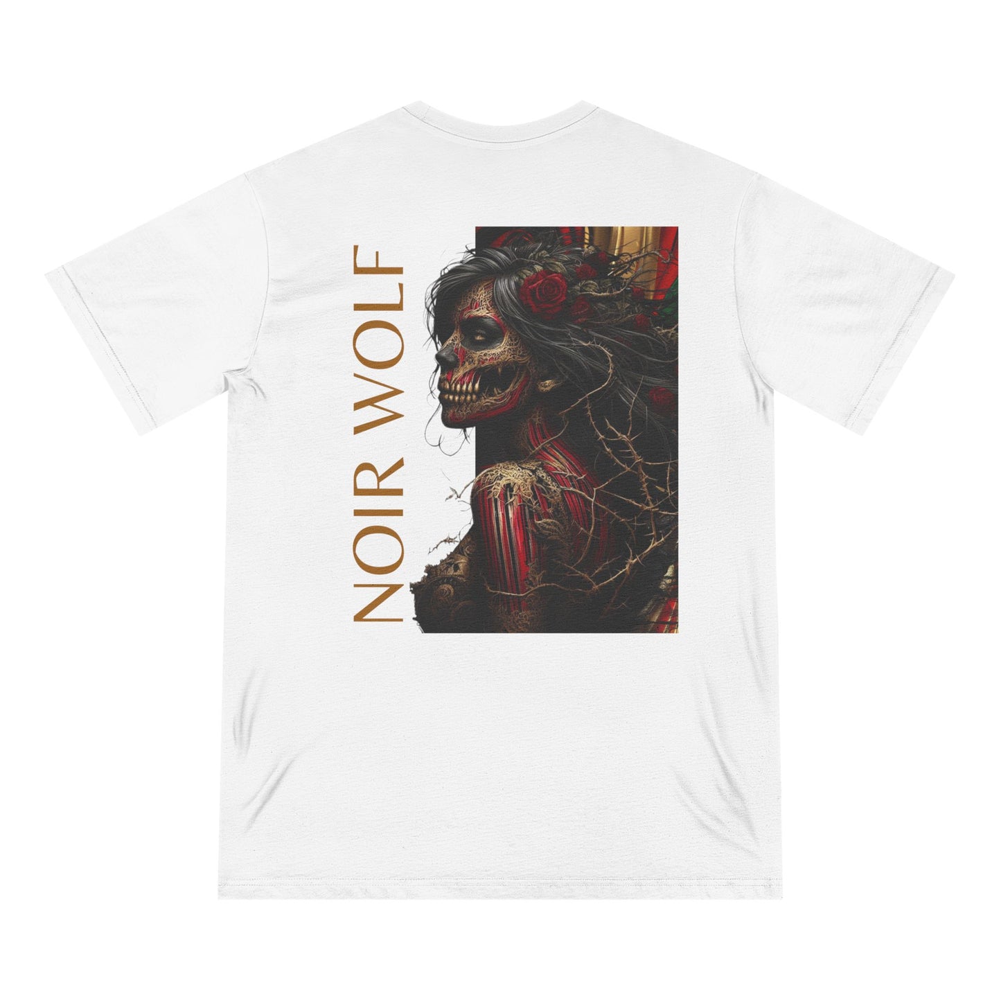 Organic Graphic T-Shirt - DE OPULENCE & NOIR WOLF Designs