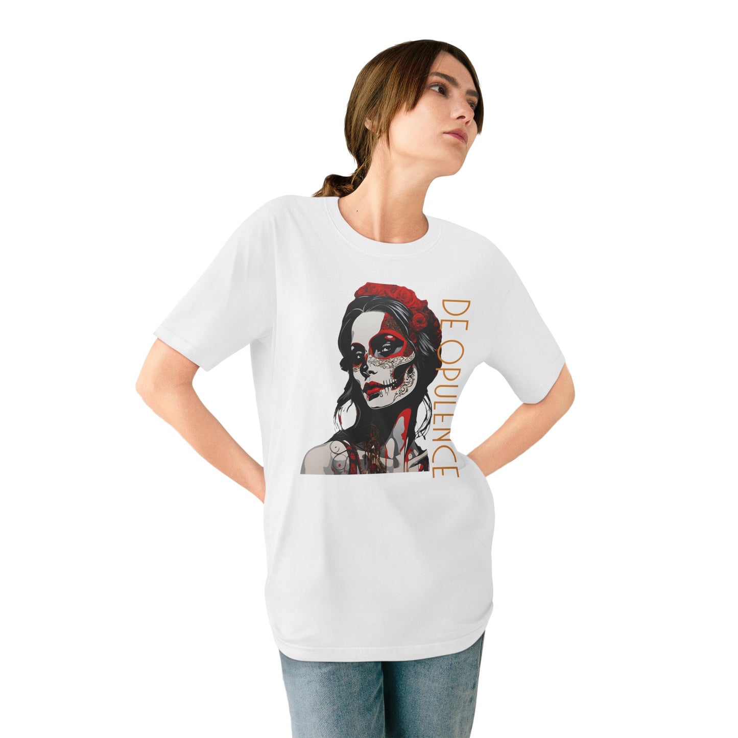 Organic Staple T-shirt De Opulenece by Noir Wolf