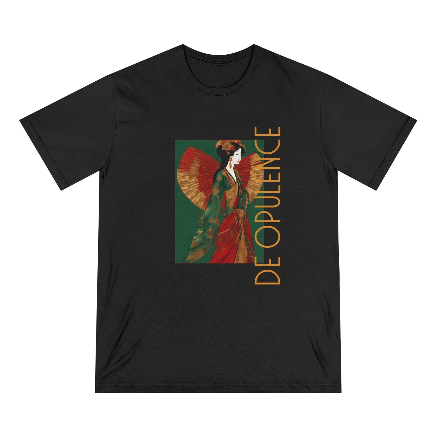 Elegant De Opulence Organic T-Shirt - Stylish & Sustainable Fashion