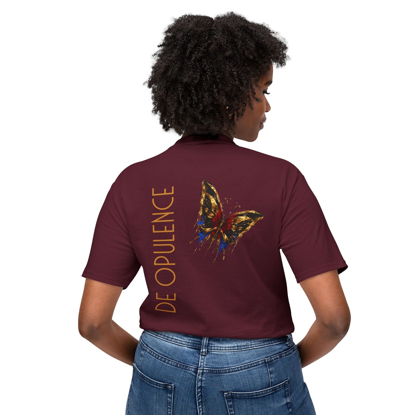 Colorful Butterfly Art Unisex T-Shirt - Unique Graphic Tee for Nature Lovers