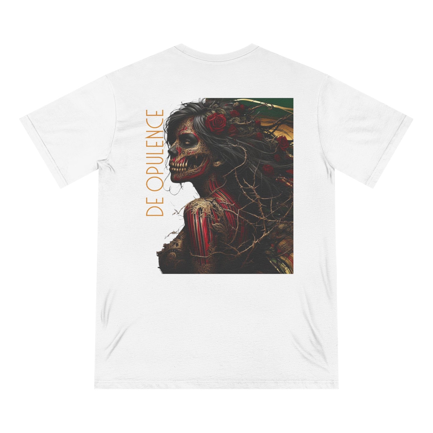 Noir Wolf Graphic Organic T-shirt - Edgy Art for Art Lovers