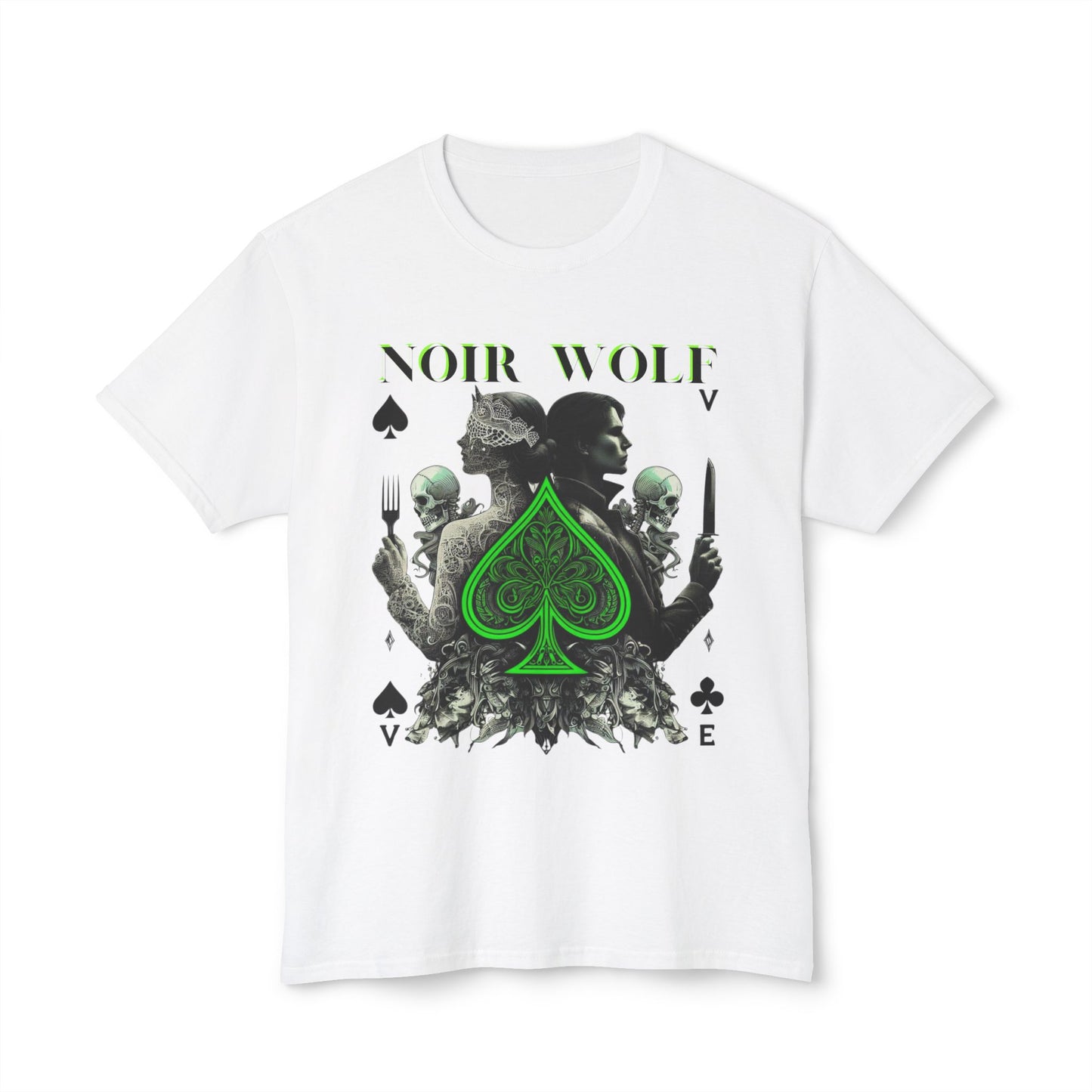 Unisex HD Cotton™ T-shirt NOIR WOLF HOUSTON