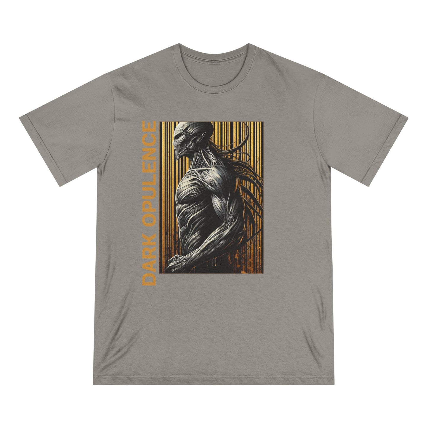 Dark Opulence Graphic Organic T-Shirt - Edgy Art Design for Unique Style