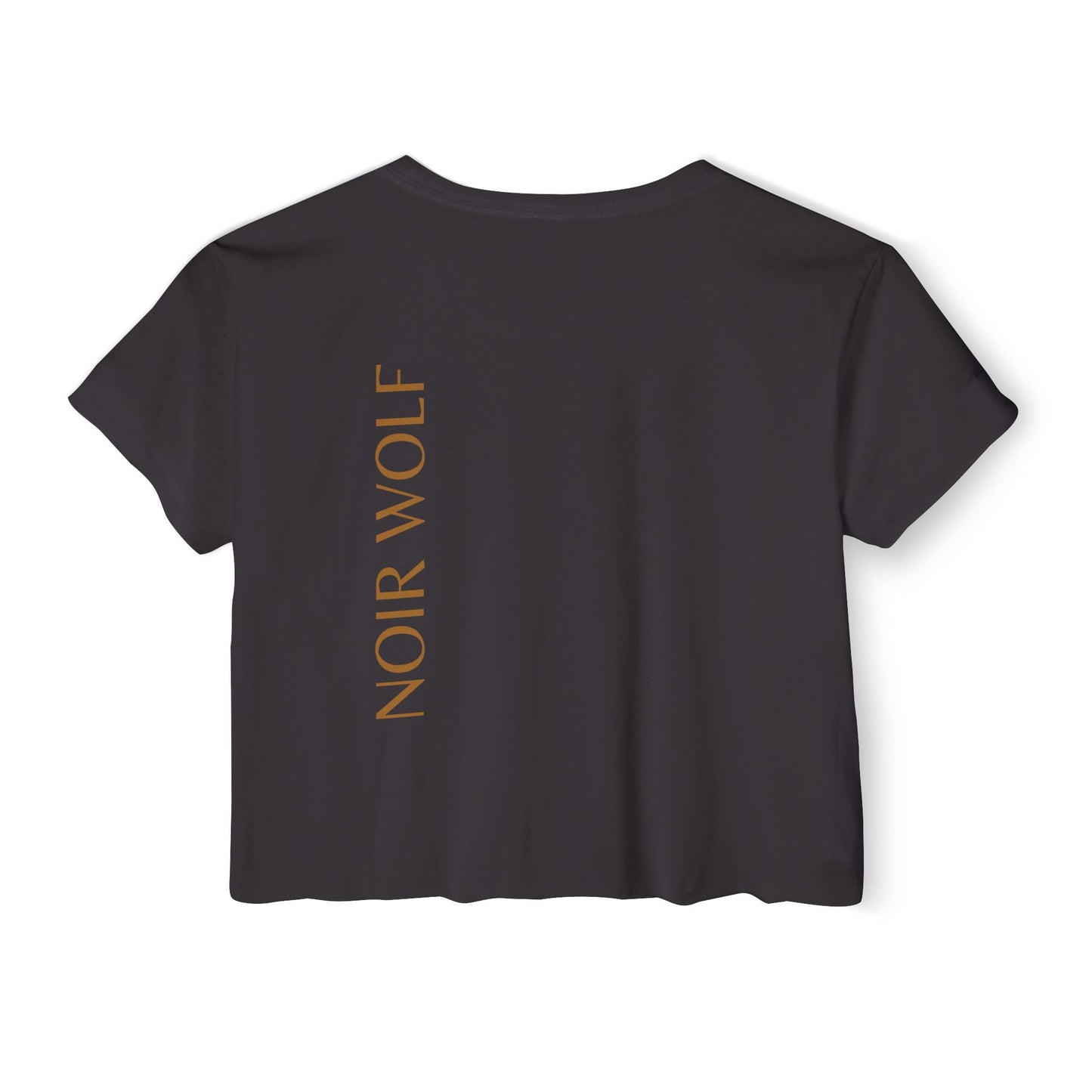 Bohemian Women's Festival Crop Top - Depoulence & Noir Wolf Design