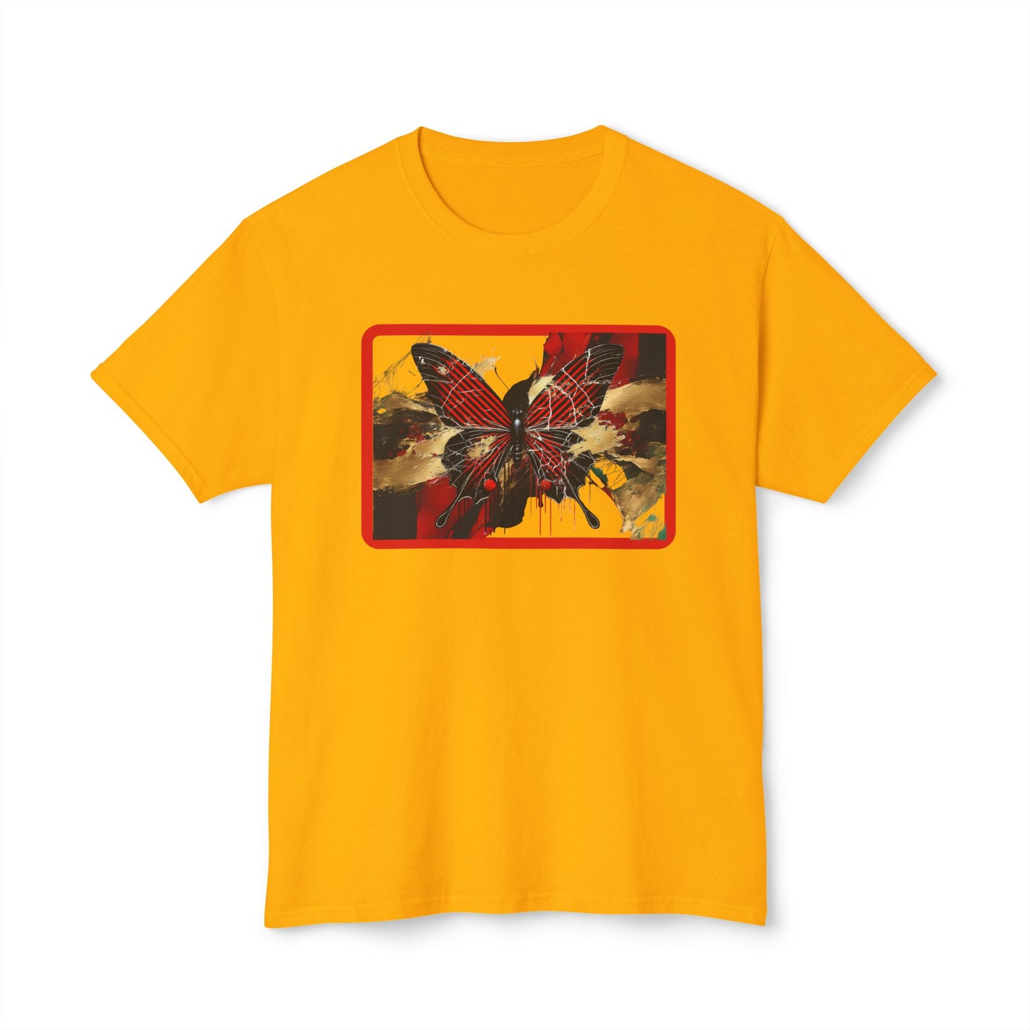 Colorful Butterfly Art Unisex T-Shirt - Unique Graphic Tee for Nature Lovers