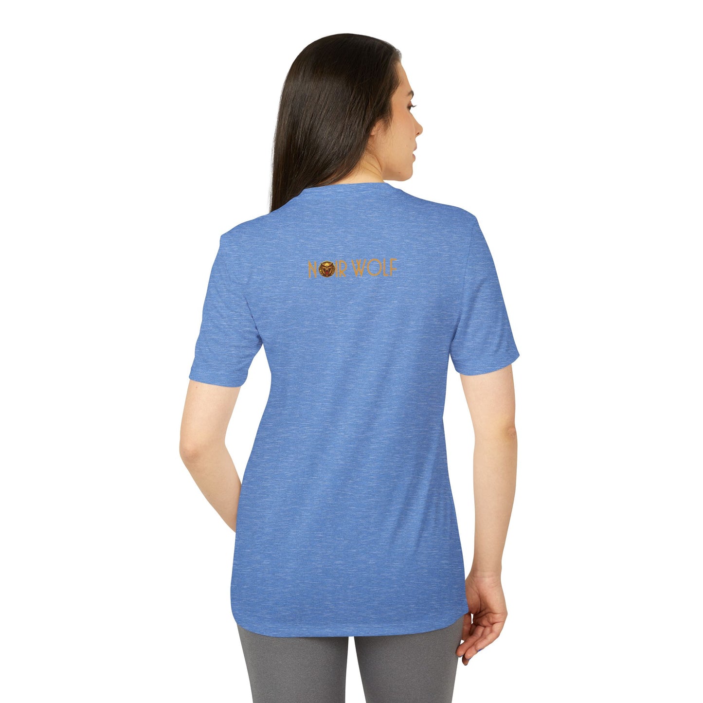 adidas Unisex Sport T-shirt De Opulence by Noir Wolf the style of grace