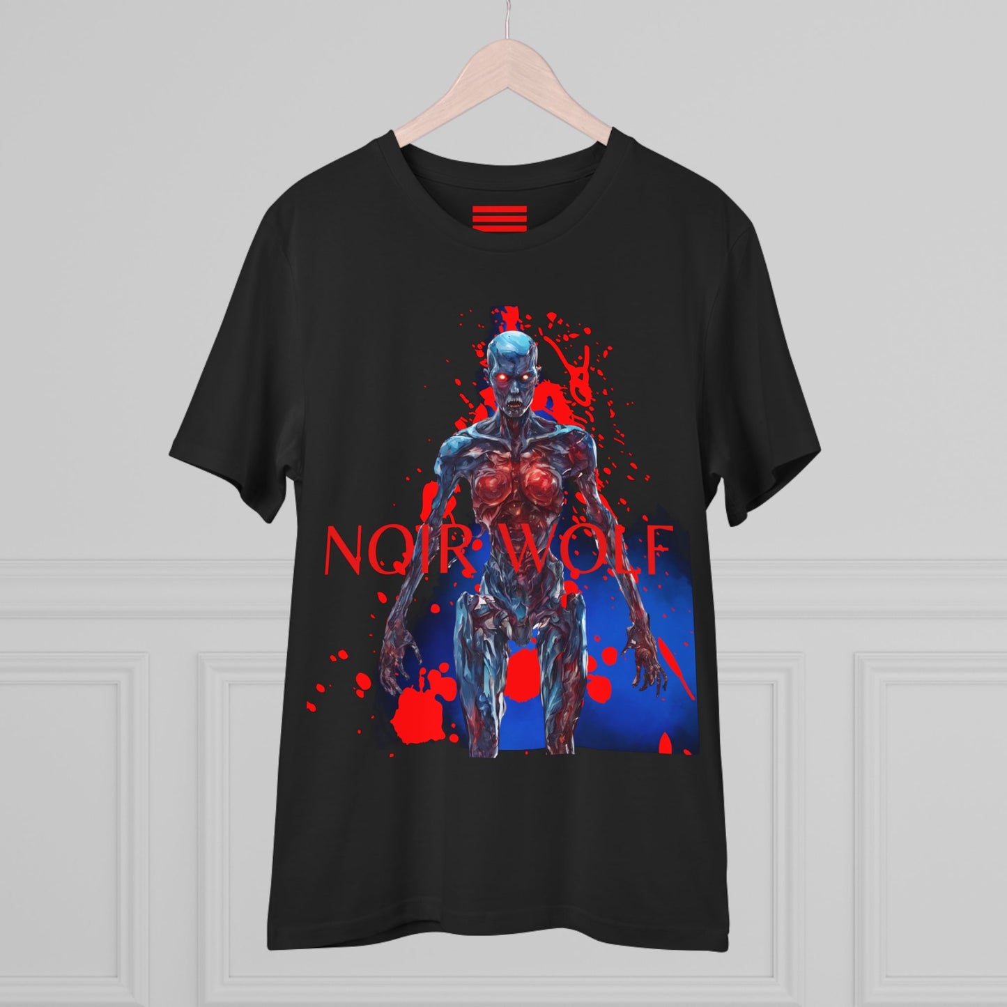 Organic Creator T-shirt - Unisex Blue Doom by Noir Wolf