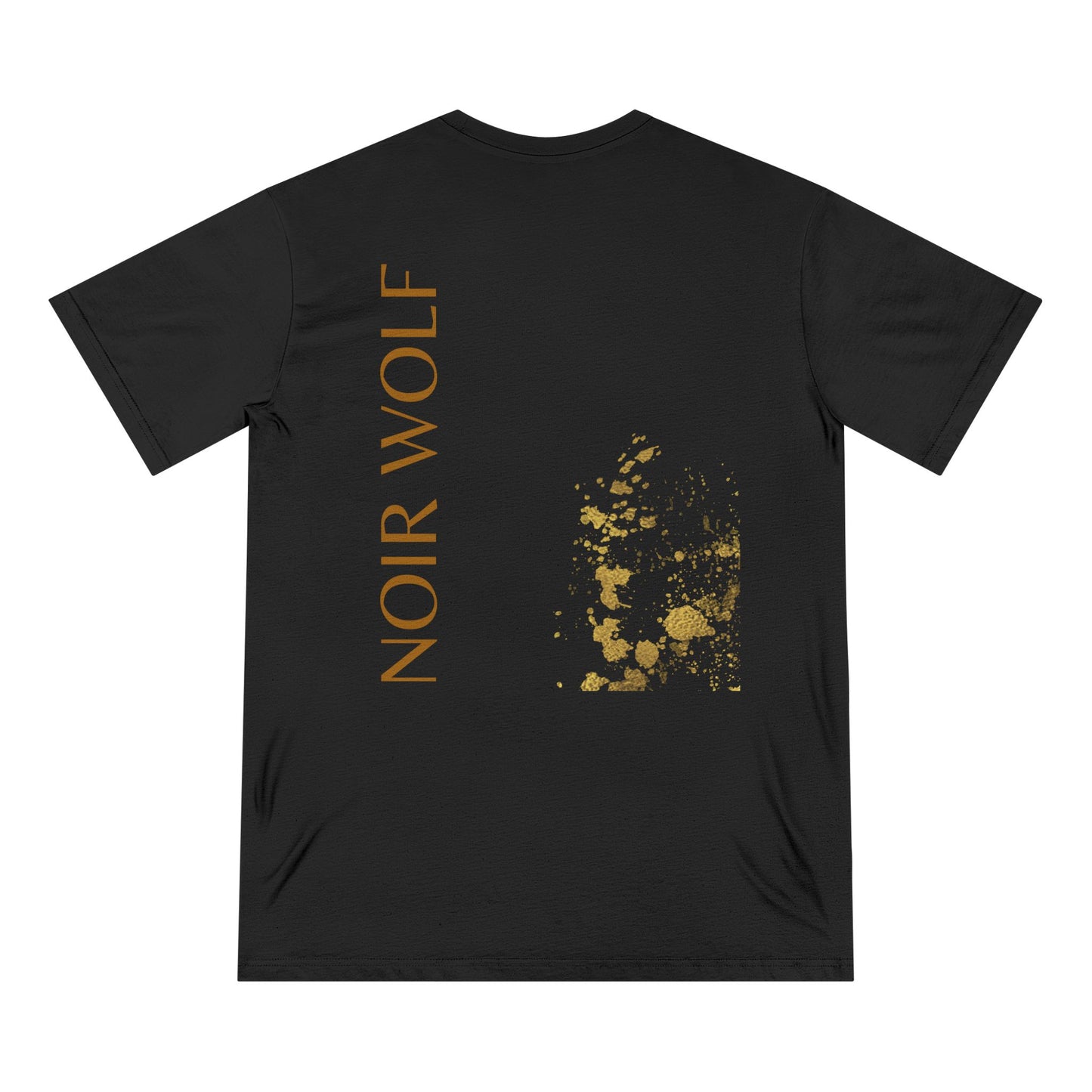Noir Wolf Graphic Organic T-Shirt | Cool Retro Style Apparel